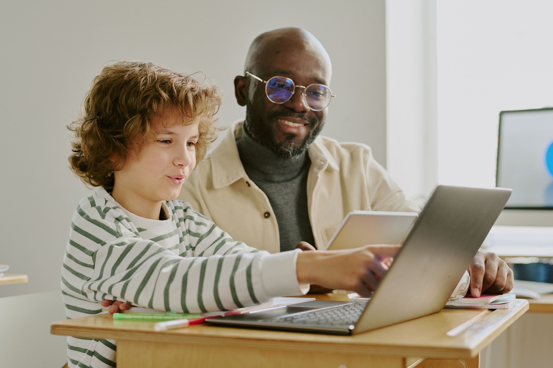 Learning Together with Laptop in a Classroom Setting